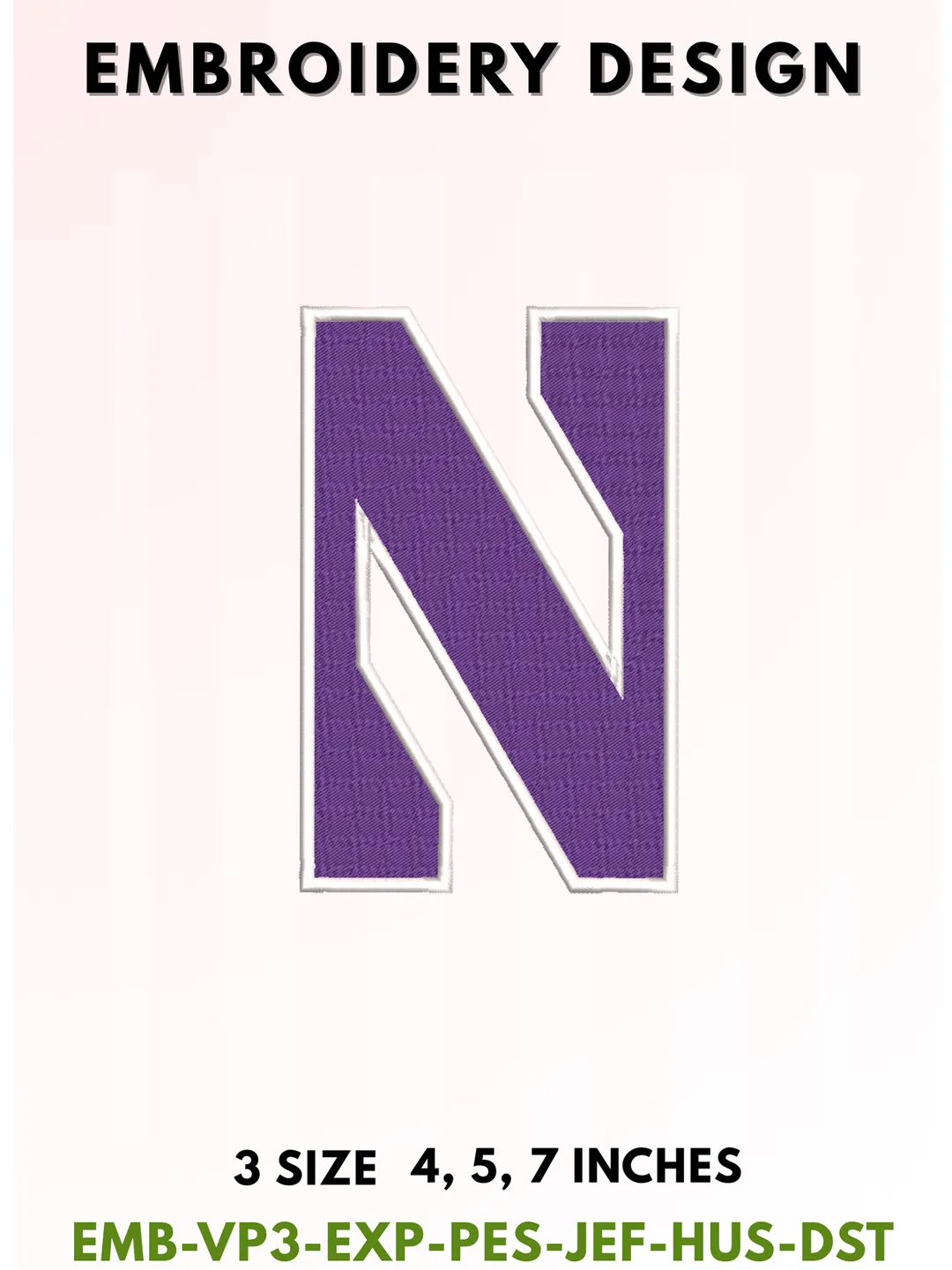 Wildcat Football Embroidery Design, College Sports Embroidery Files, Sports Machine Embroidery Files, 3 Sizes, Instant Download