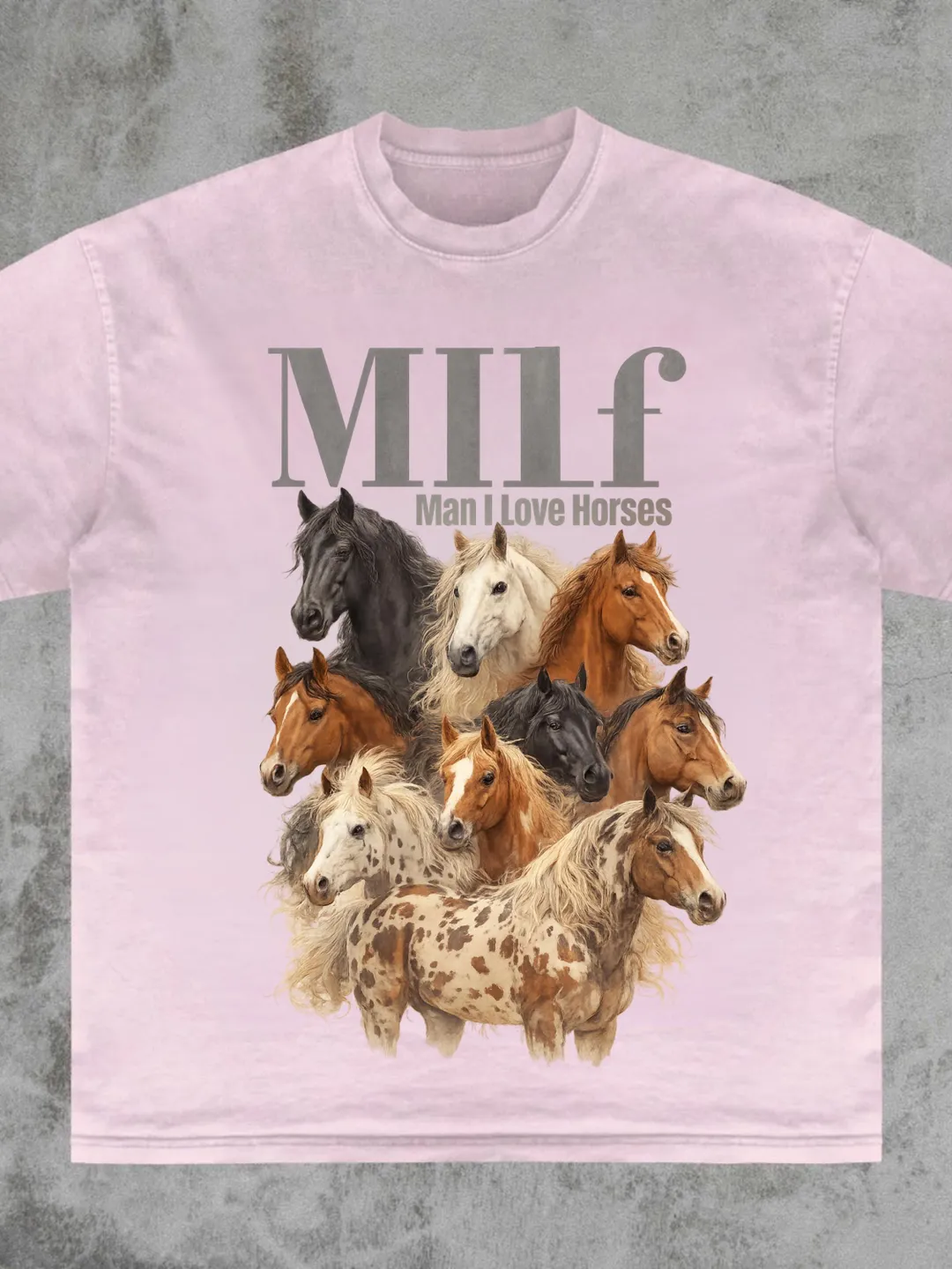 Comfort Colors Horse Lover T-Shirt, Vintage Y2K Style Graphic Tee