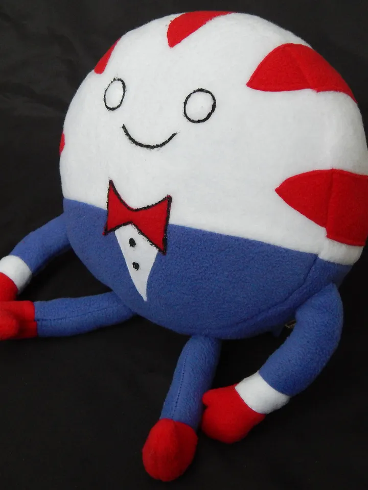 Peppermint butler plush toy