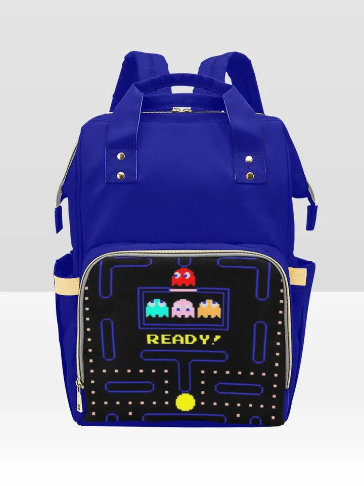 Pac-Man Diaper Bag Backpack