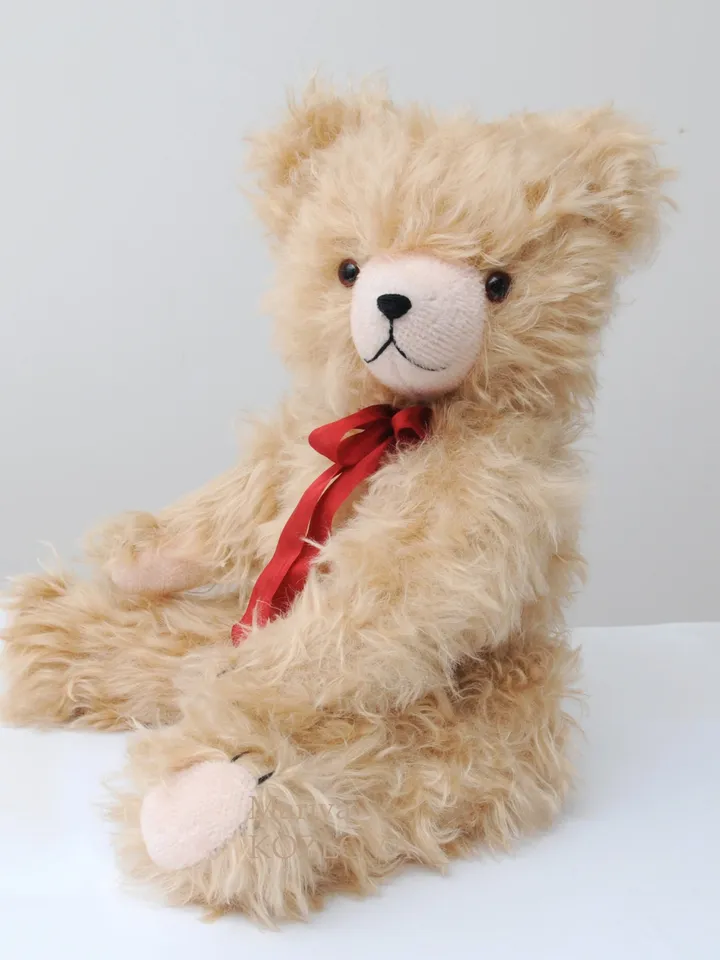 PDF Sewing Huge Antique Teddy Bear E-Pattern 21 inch (53cm) Artist design/ jointed bear pattern/classic traditional bear