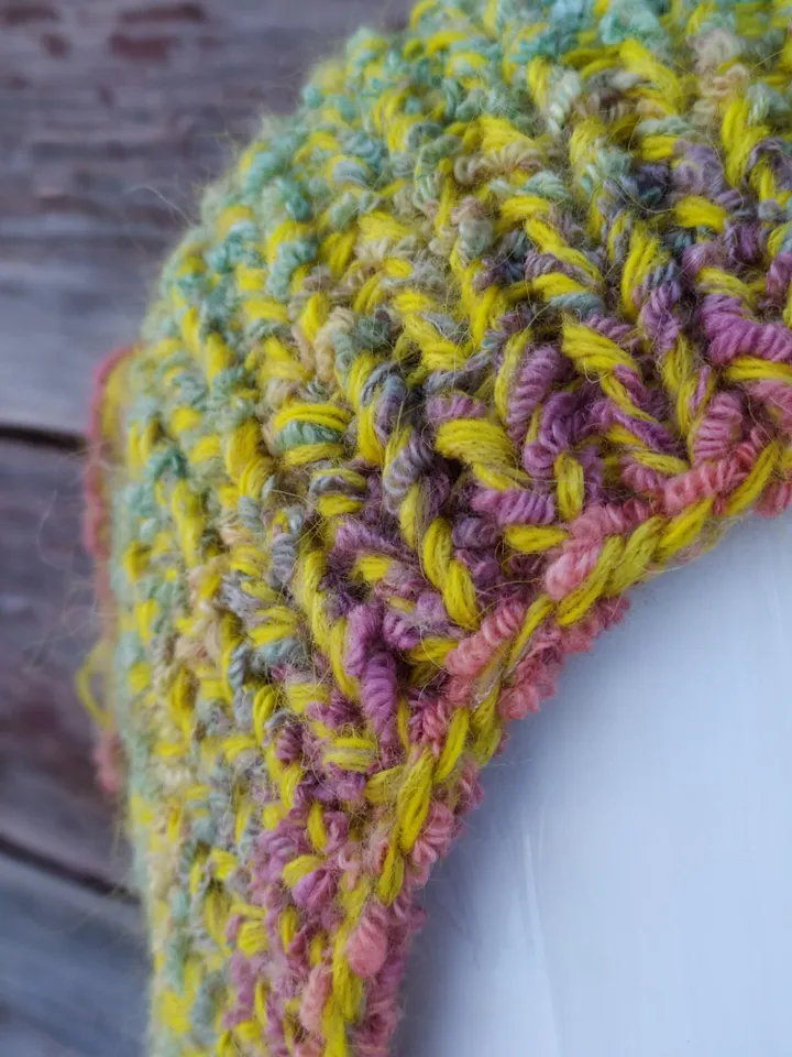 Boho hood with ears