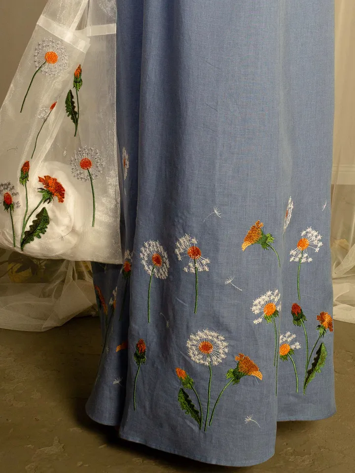 Dandelions set of 13 machine embroidery designs