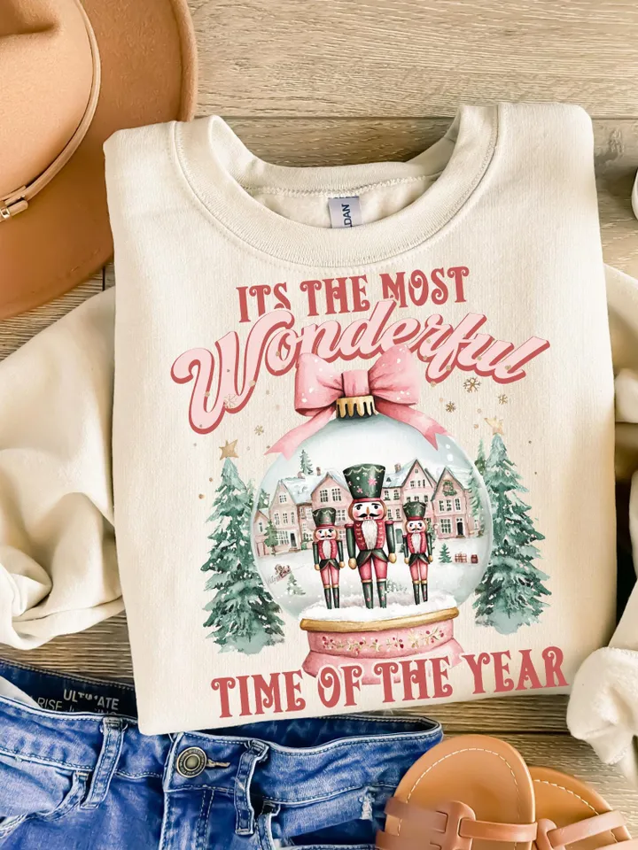 Nutcracker Friends Snow Globe PNG, Pink Christmas PNG, Coquette png, Pink bow png, Pink Christmas PNG sublimation, Coquette Christmas png