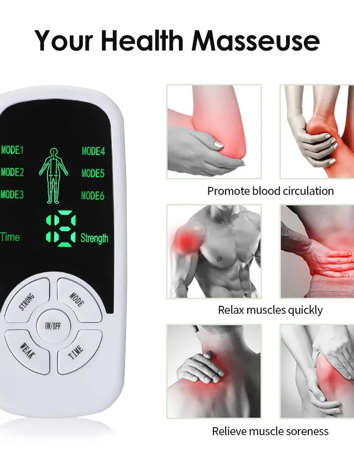 electrical stimulator of neck and back muscles