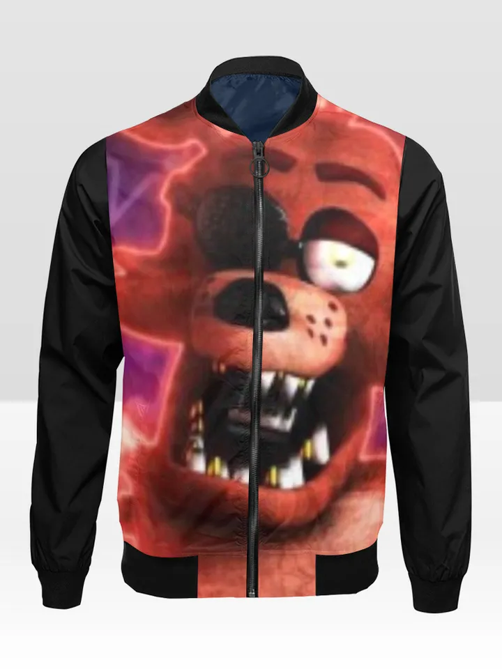 Foxy FNAF Five Nights At Freddy's Bomber Jacket