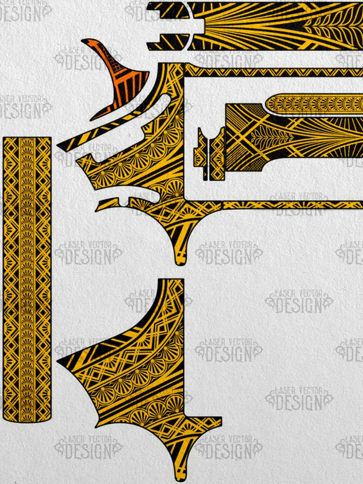 VECTOR DESIGN North American Arms 22 Magnum Art Deco