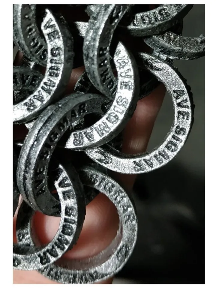LARP chain mail - Warhammer Fantasie Battle - plastic chain mail - exclusive off