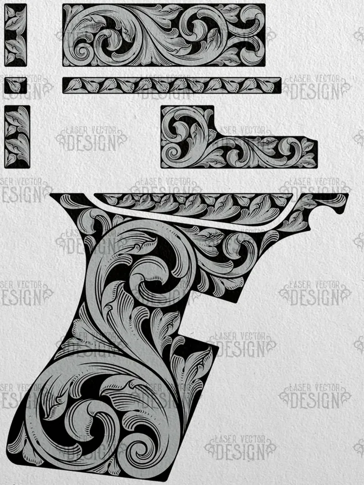VECTOR DESIGN Glock 43 Scrollwork