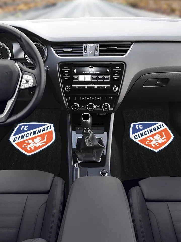 FC Cincinnati Front Car Floor Mats Set of 2