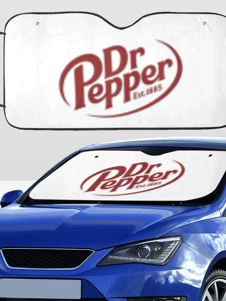 DR Pepper Car SunShade