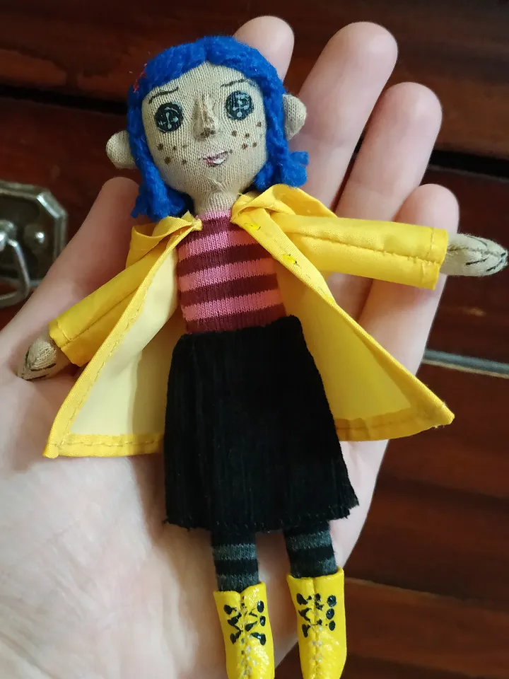 Coraline doll miniature