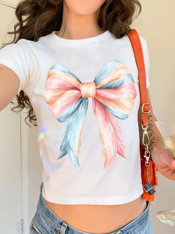 Easter Coquette Bow Fluffy Bunny PNG, Retro Easter Png, Easter Bunny Png, Floral Spring Png, Pink Easter Shirt, Bunny Bow Png, Easter Egg