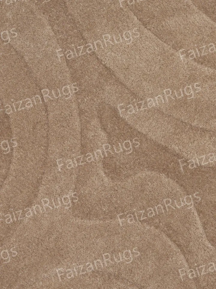 Classical Brown Dune Hand Tufted Rug 100% Wool For Living Room, Bed Room, Kids Room In Any Size 10x14,10x12,9x12,8x10,6x9,5x8,
