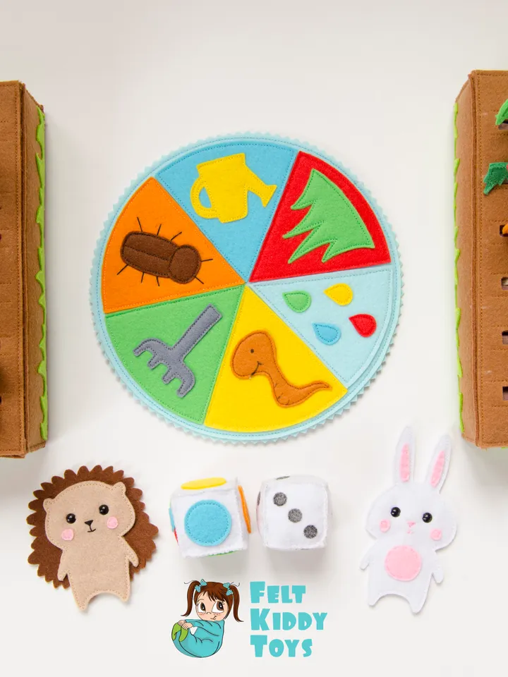 Boardgame Save vegetable garden, eco toy