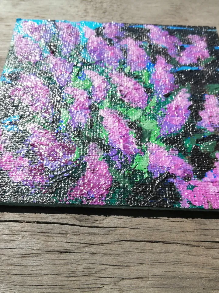 Lilac blooms