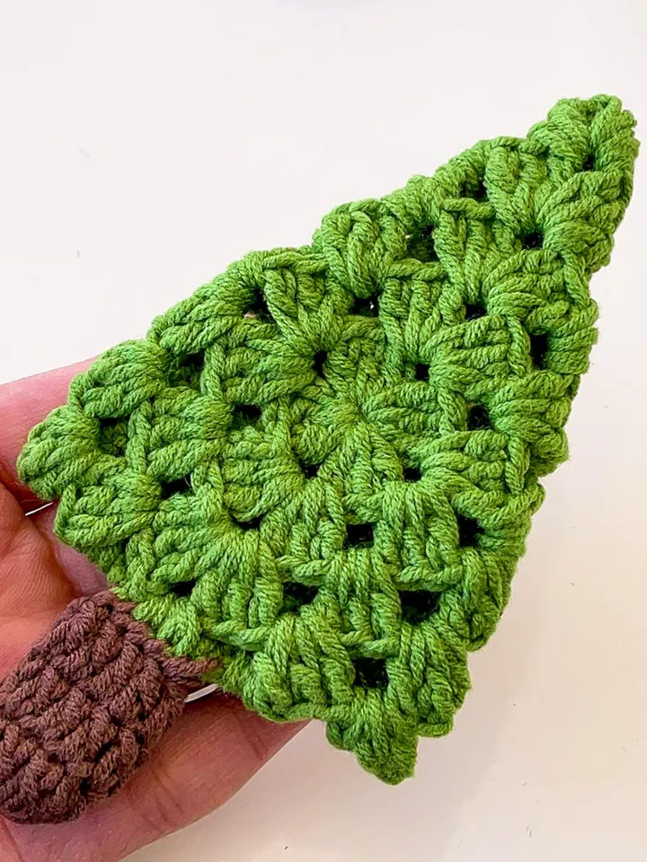 Crochet Christmas Tree Pattern Tutorial PDF, Easy Holiday Crochet Pattern for Beginners, DIY Christmas Ornament Instructions