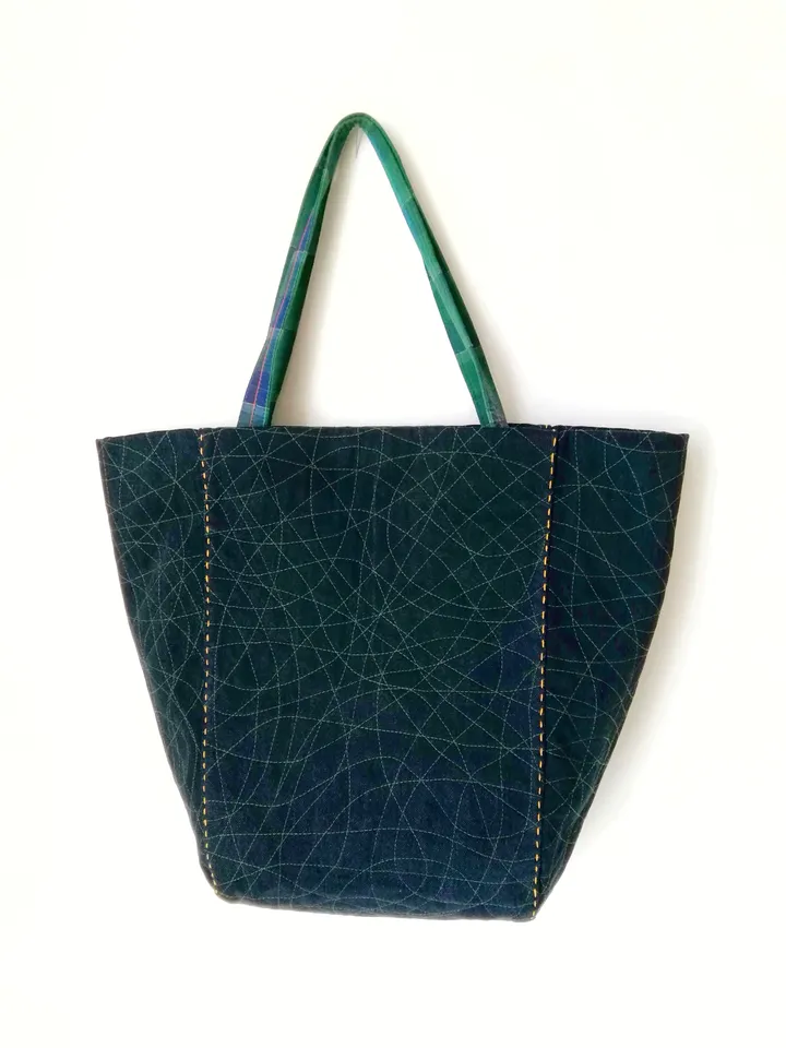 Handmade Fabric Tote Bags for Women: Large Quilted Embroidered Boho Style - Functional, Unique, and Stylish Accessories for Every Occasion. FREE SHIPPING!