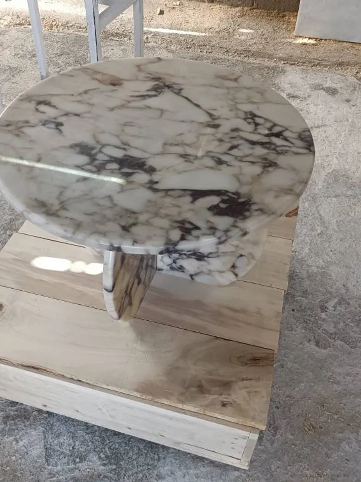Calacatta Viola Marble Coffee table, Center table, handmade Free shipping, fast shipping, custom design,italy model
