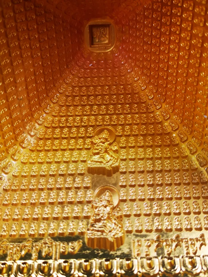 Gandhanra Handmade Large Tibetan TsaTsa Mold,Thousand Stupas,Pagoda,Making Clay Buddha Stupa Statue,Tsa Tsa,Tsha Tsha Mould