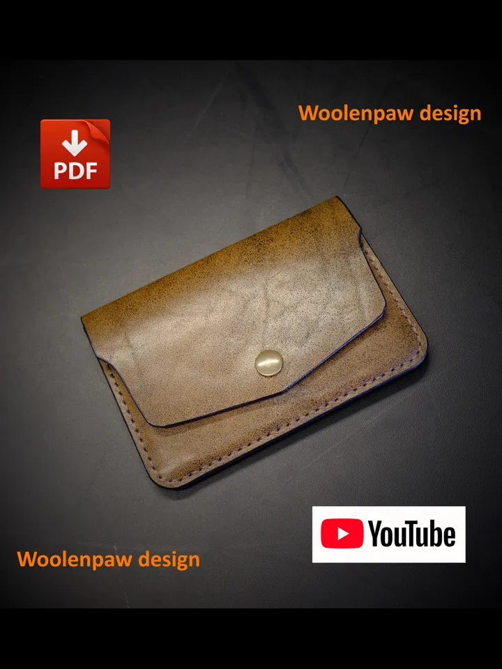 Passport holder - leather pattern.PW10