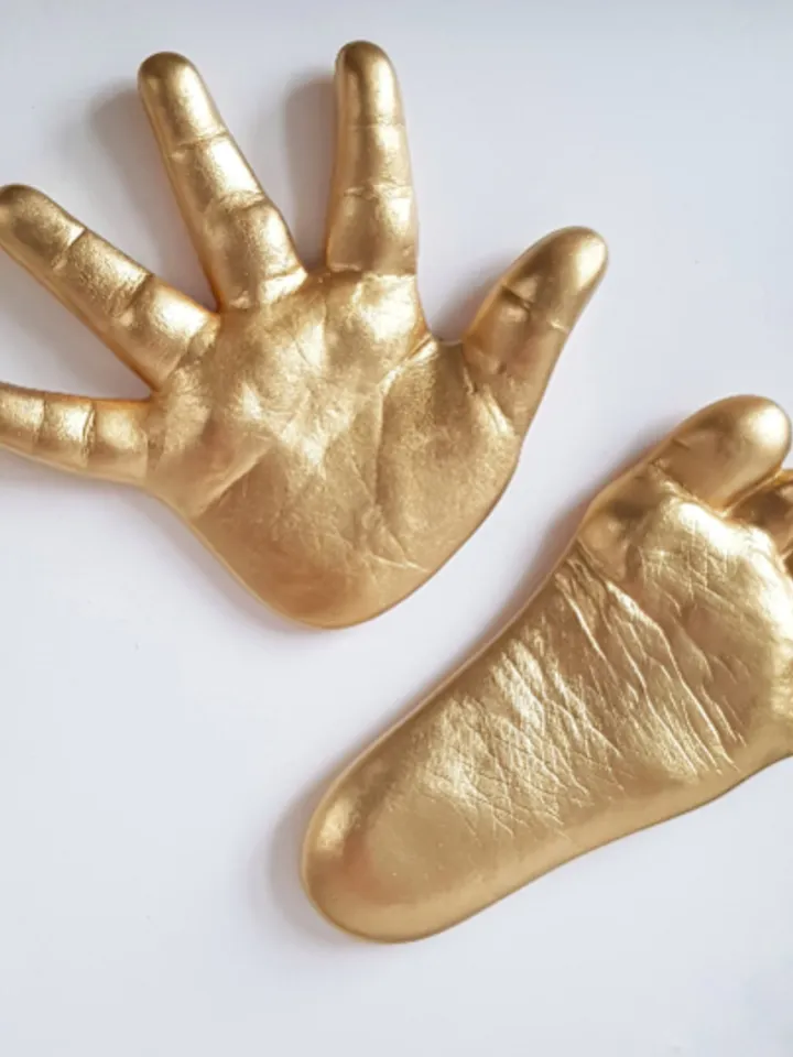 Casts of babies hands and feet. Cast hands baby. Gift for Mother s Day. Baby handprint kit.