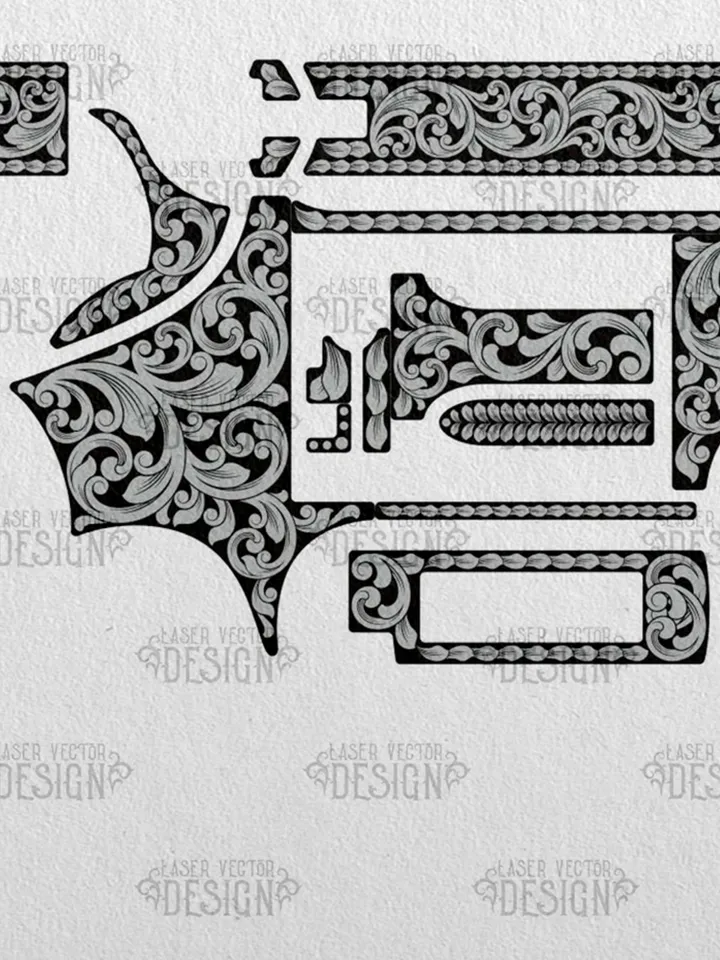 VECTOR DESIGN North American Arms 22LR Scrollwork