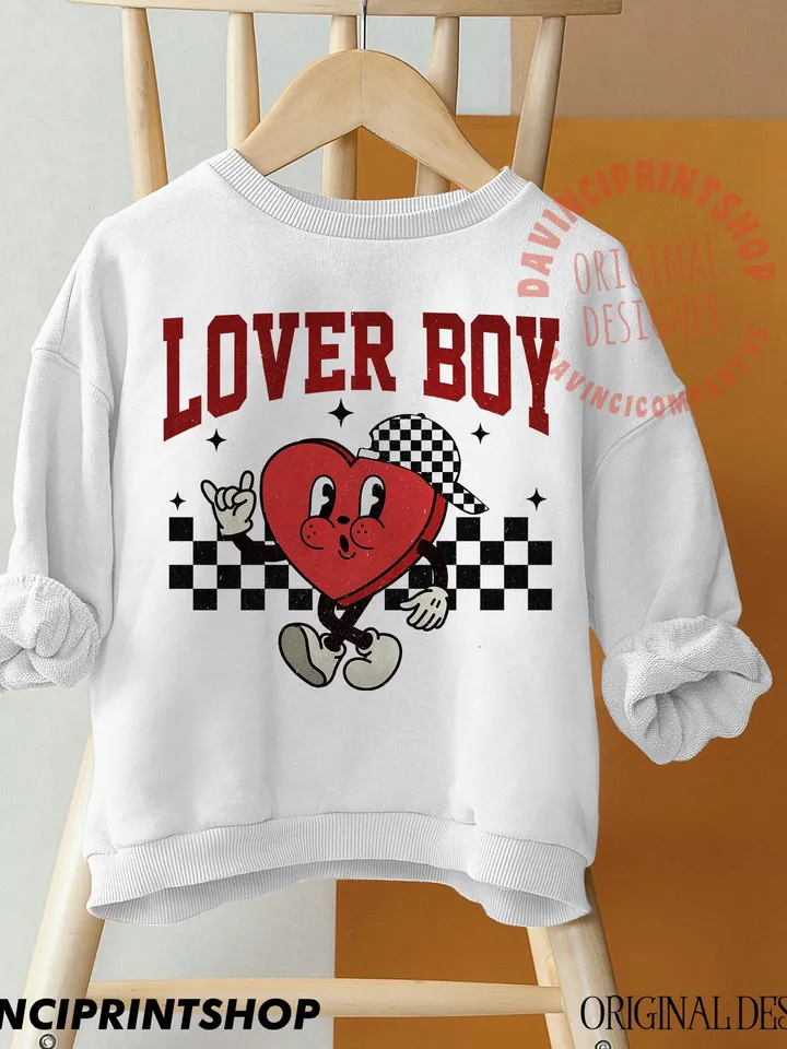Lover Boy png, Valentines Day Png, Retro Valentine, Kids Valentine png, Boys Valentine png, Boy Sublimation, Valentines png, Toddler boy png