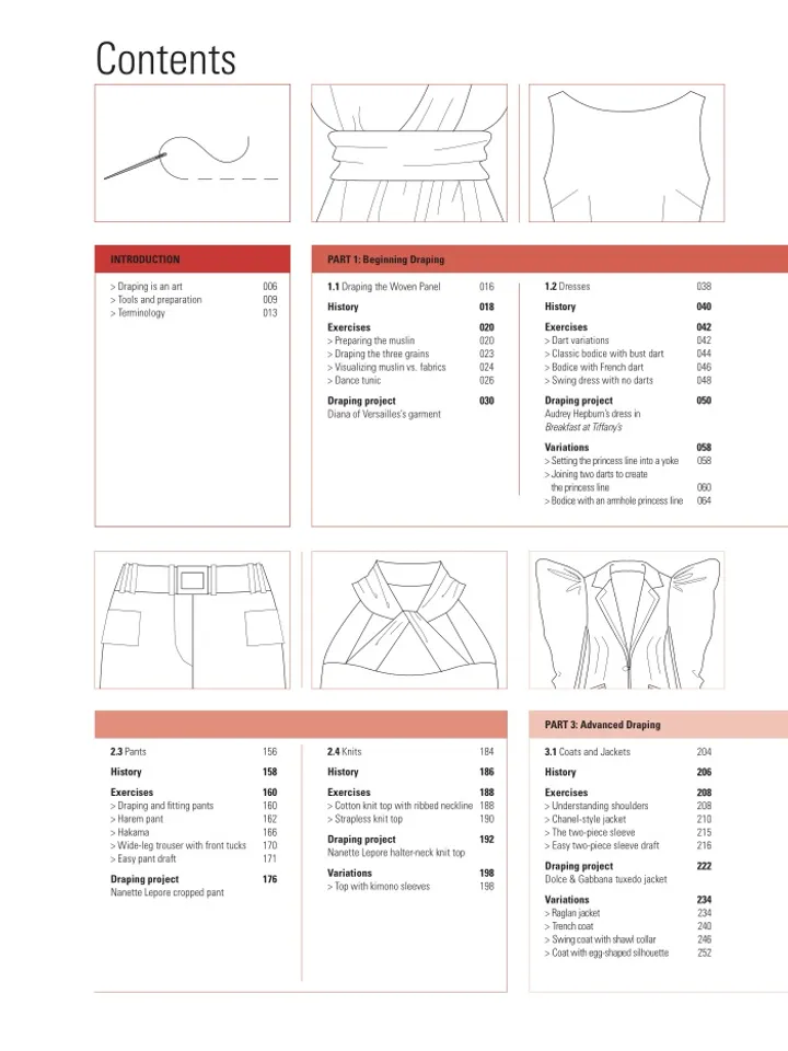 Draping: The Complete Course / Modeling clothes by pinning. Complete course
