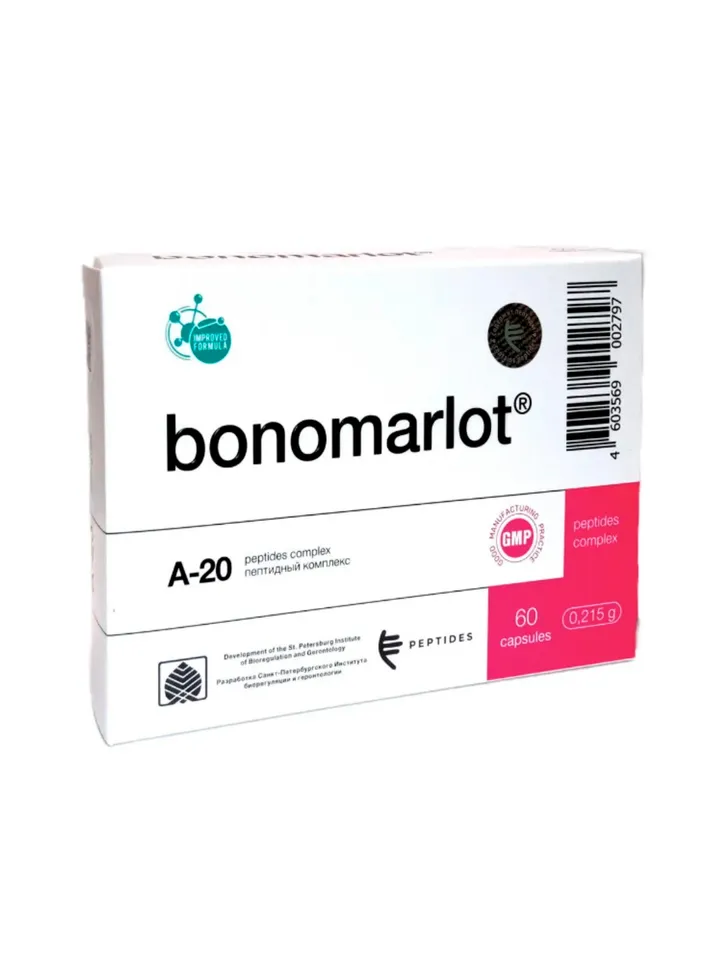 Bonomarlot A-20 KHAVINSON Natural Peptides complex, bioregulator– Bone marrow