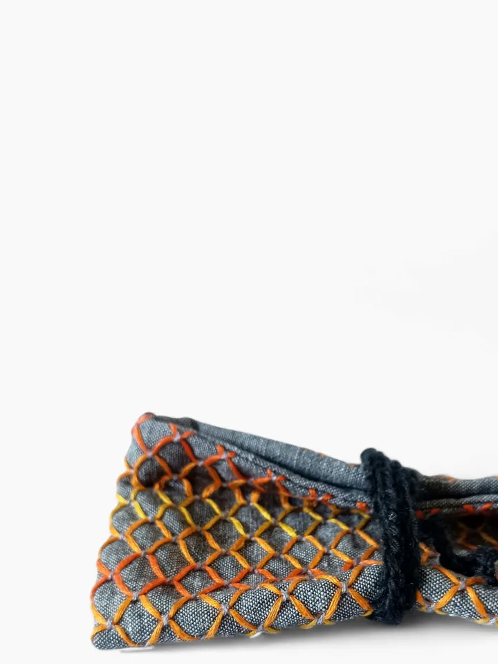 Sashiko embroidery case