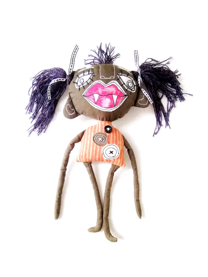 Unique Textile Handmade Art Dolls: Creepy Voodoo, Bizarre and Funny. Shop Our Collection of One-of-a-Kind Whimsical Doll. FREE SHIPPING!