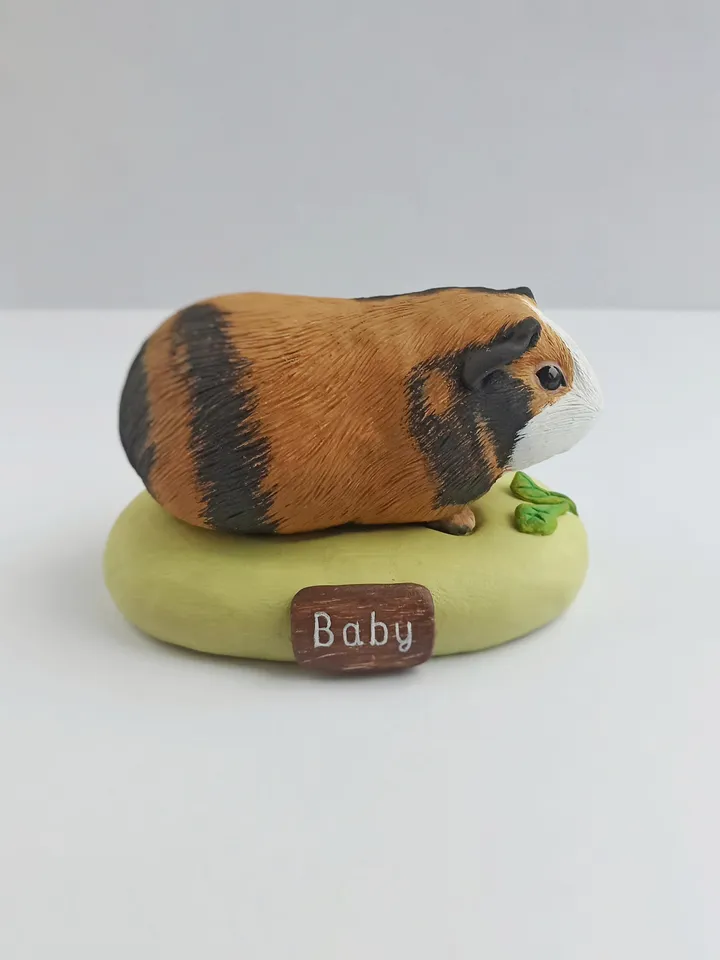 Your Guinea pig memorial sculpture from photo