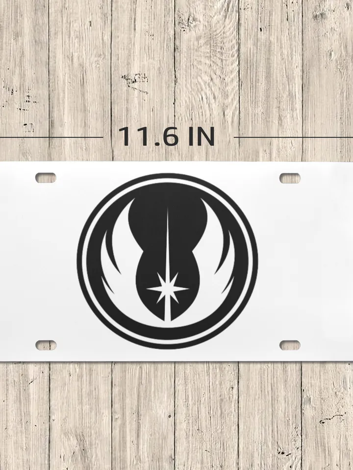 Jedi Order License Plate