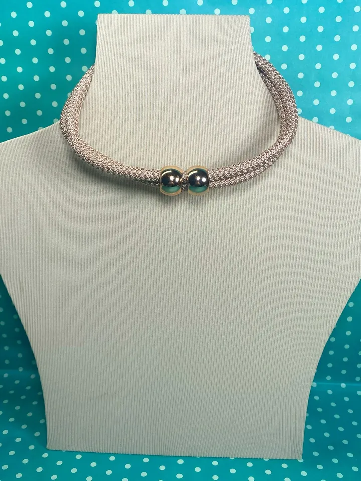 Neck choker. Handmade jewelry. Necklace.