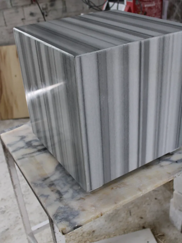 Marmara marble cube coffee table side table marble coffee table It is real marble special pattern free shipping