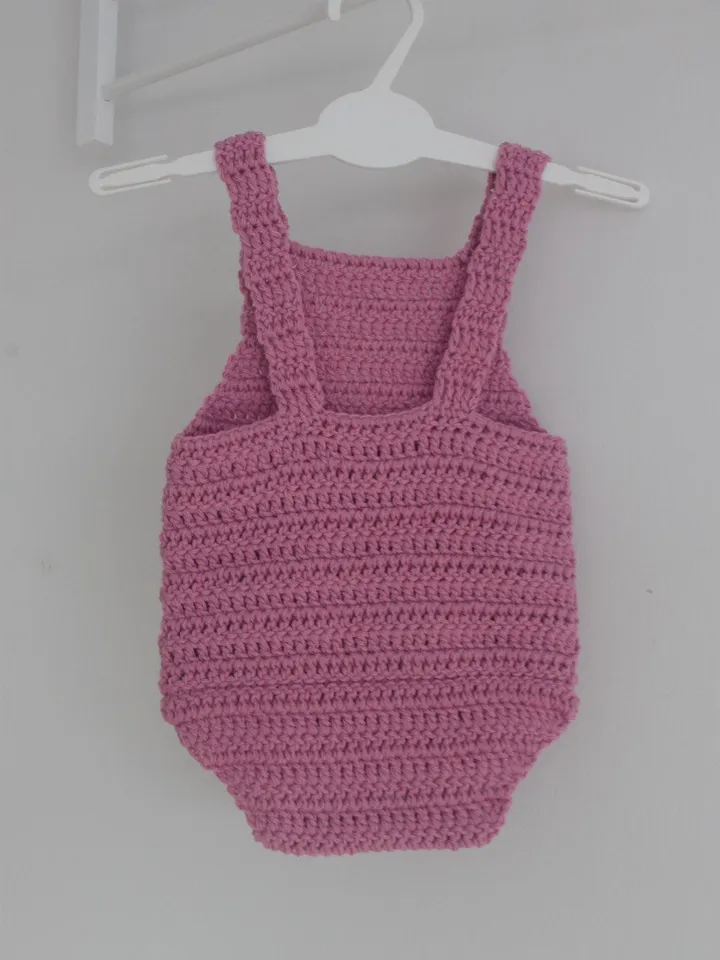 CROCHET baby overall PATTERN - Crochet pattern Baby Romper - Baby Overall, Classic Romper