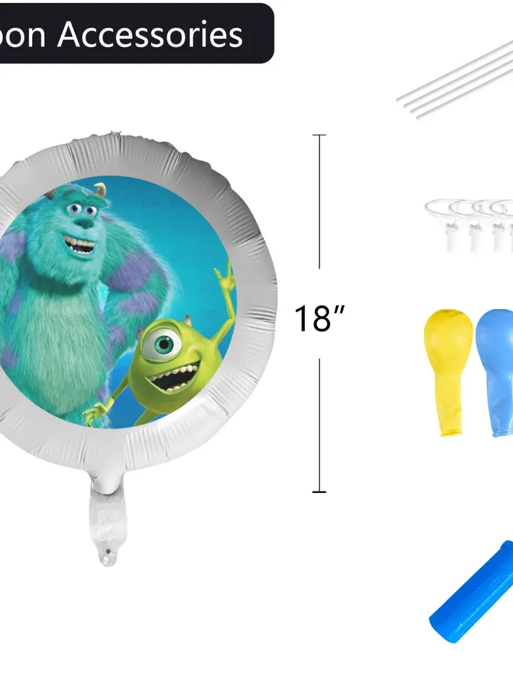 Monsters Inc Foil Balloon