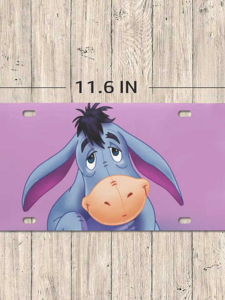 Eeyore License Plate