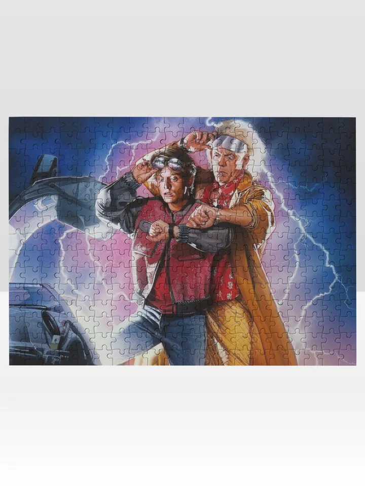 Back To The Future Jigsaw Puzzle Wooden