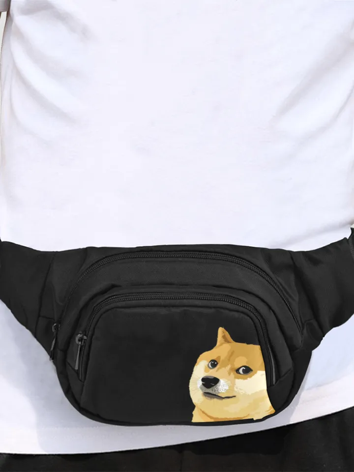 Doge Meme Fanny Pack, Waist Bag