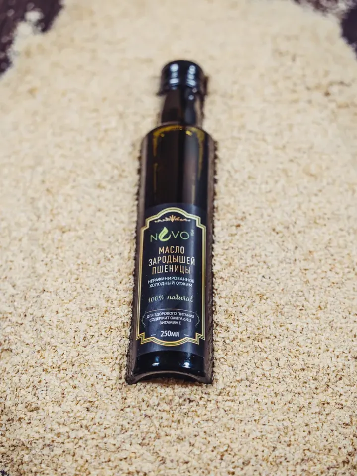 Wheat Germ Oil Unrefined First Cold Pressed 250 ml