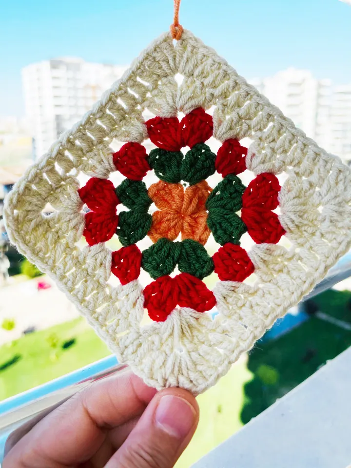 Solid Granny Square Baby Blanket Crochet Pattern - Beginner Crochet Coaster Pattern - Quick and Easy PDF Guide