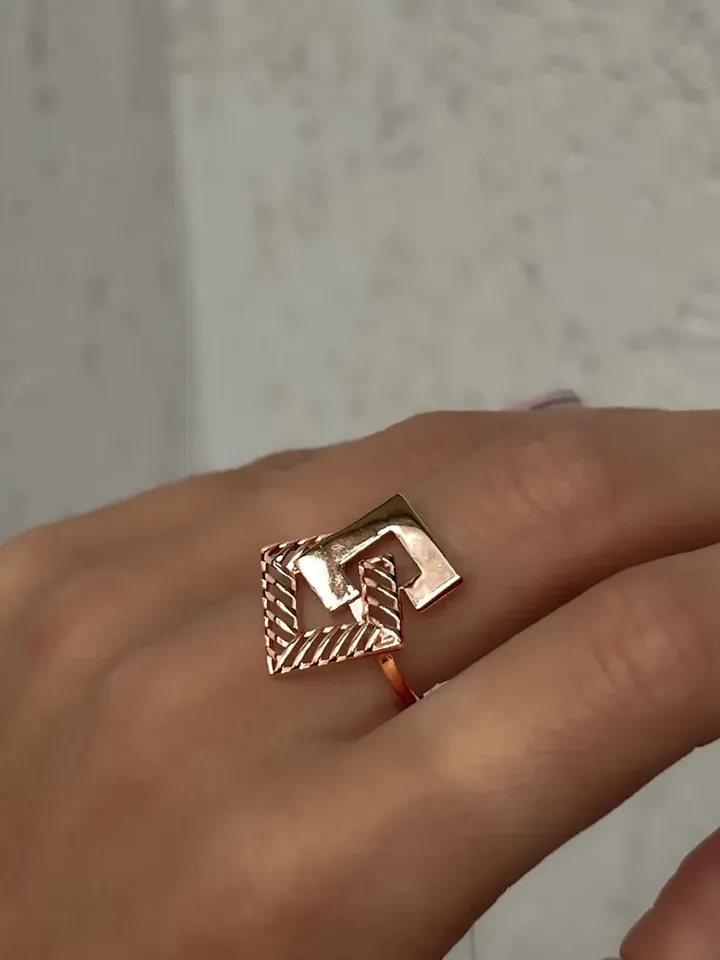 Ring Silver gold plated 925 assay value