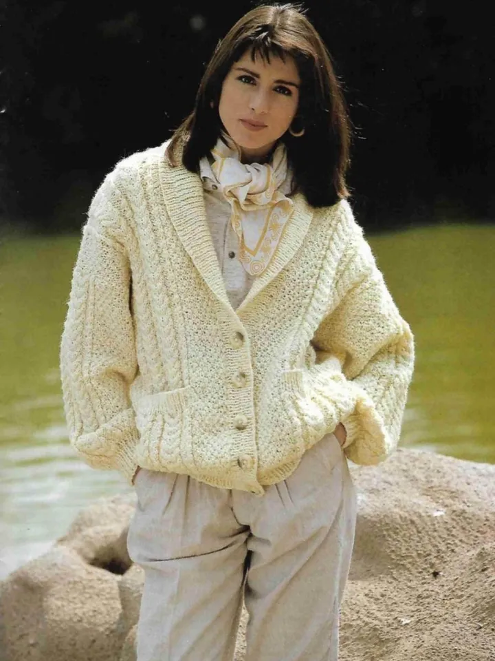 Aran cardigan knitting patterns, women aran cardigan, knitting patterns cardigan pdf