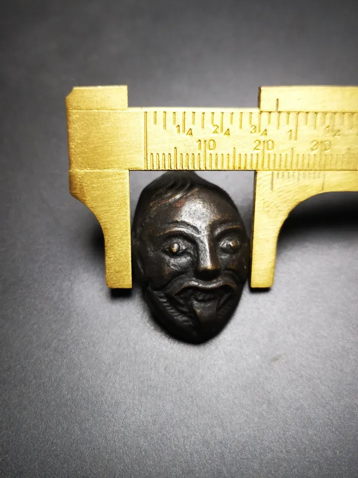 Gandhanra Handmade Shri Devi Amulet,Drashi Lhamo Pendant,Zashi Lhamo Badge, Made of Thokcha