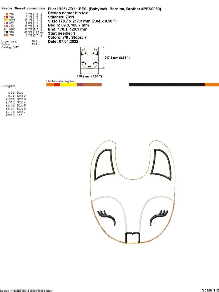 Fox set Baby Comforter Toy Baby bib Baby’s dummy clipMachine Embroidery Designs in the hoop project digital embroidery pattern Machine