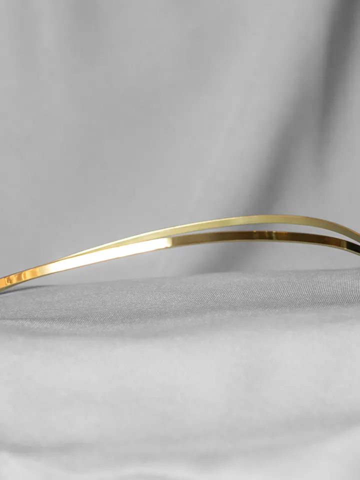Minimalistic romantic casual styled diadem, fantasy wedding bridal headpiece, elven jewelry Toscana