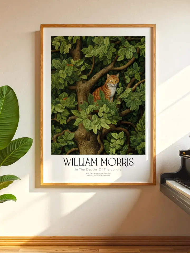 William Morris Wall Art, Vintage Botanical Print, Floral Poster Arts Decor, Digital Download, William Morris Print Digital Download AA2