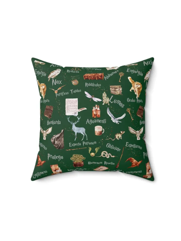 Wizarding World Baby Pillow; Magic School Pillow Owl Key Magic World Custom Wizard Pillow Gift for Baby Magic School Pillow WBB12